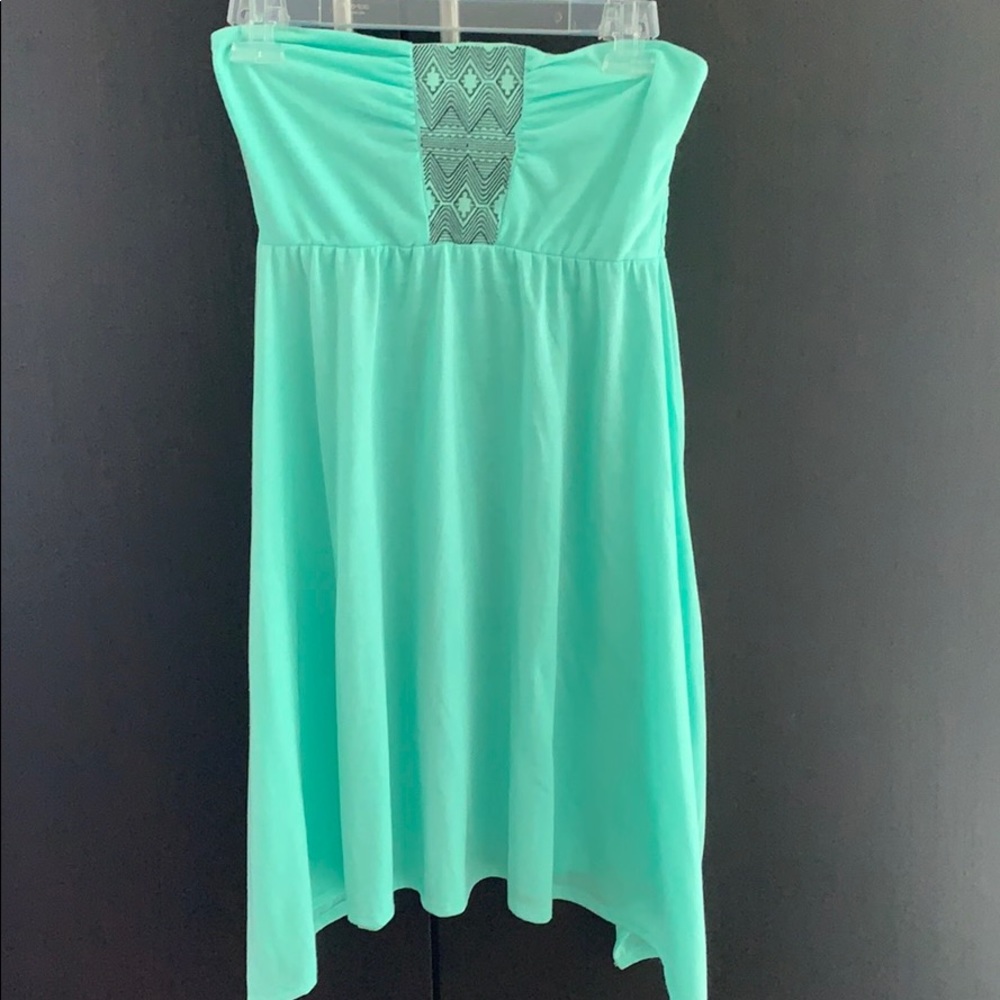 Strapless dress
